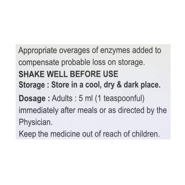 Byzyme Pineapple Flavour Bottle Of 200ml Syrup