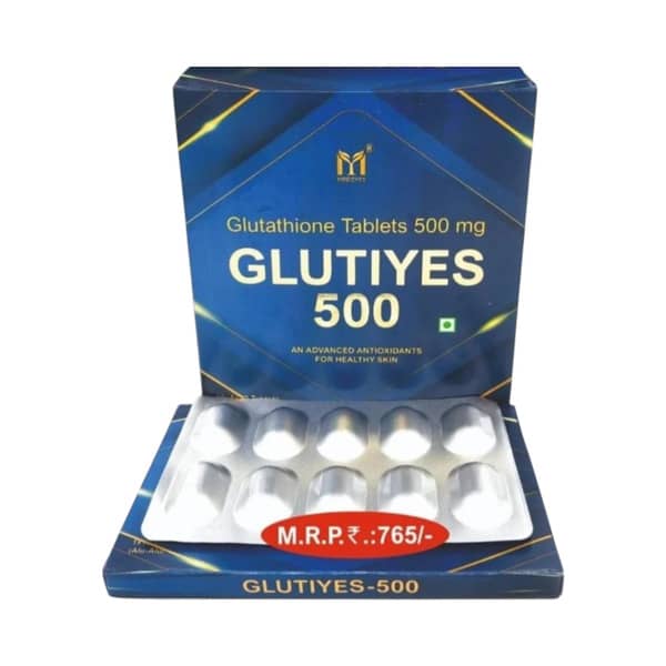 Glutiyes 500mg Strip Of 10 Tablets