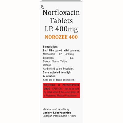 Norozee 400mg Strip Of 10 Tablets