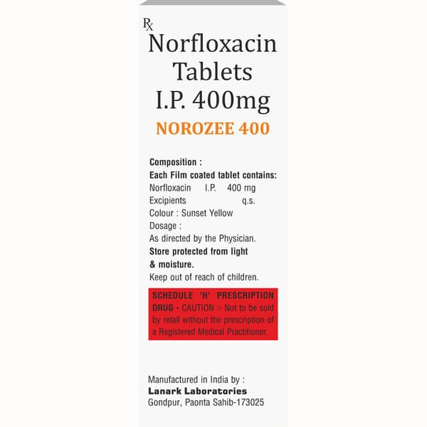 Norozee 400mg Strip Of 10 Tablets