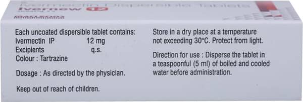 Ivernew 12Mg Strip Of 10 Tablets