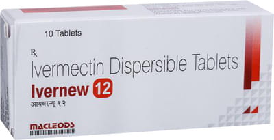 Ivernew 12mg Strip Of 10 Tablets