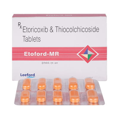 Etoford Mr Strip Of 10 Tablets