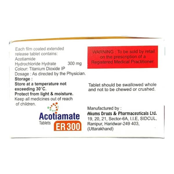 Acotiamate Er 300Mg Strip Of 10 Tablets