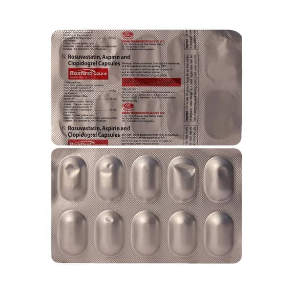Rozfirst Gold 10mg Strip Of 10 Capsules