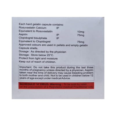 Rozula Gold 10mg Strip Of 10 Tablets