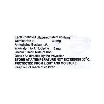 Telday Am 40mg Strip Of 15 Tablets