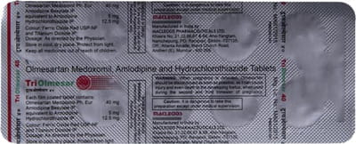 Triolmesar 40mg Strip Of 15 Tablets