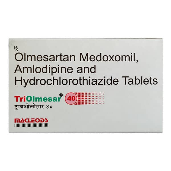 Triolmesar 40Mg Strip Of 15 Tablets
