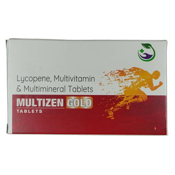 Multizen Gold Strip Of 10 Tablets