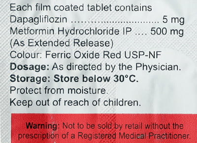 Gluxit M 5mg Strip Of 10 Tablets