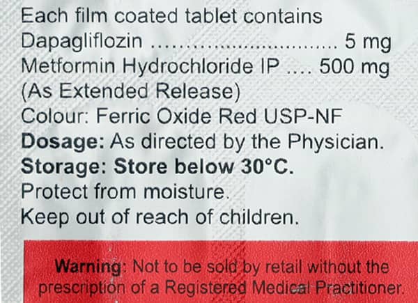 Gluxit M 5mg Strip Of 10 Tablets