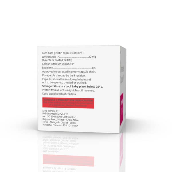 Omipep 20mg Strip Of 15 Capsules