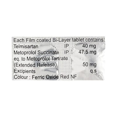 Telzox M 50mg Strip Of 15 Tablets