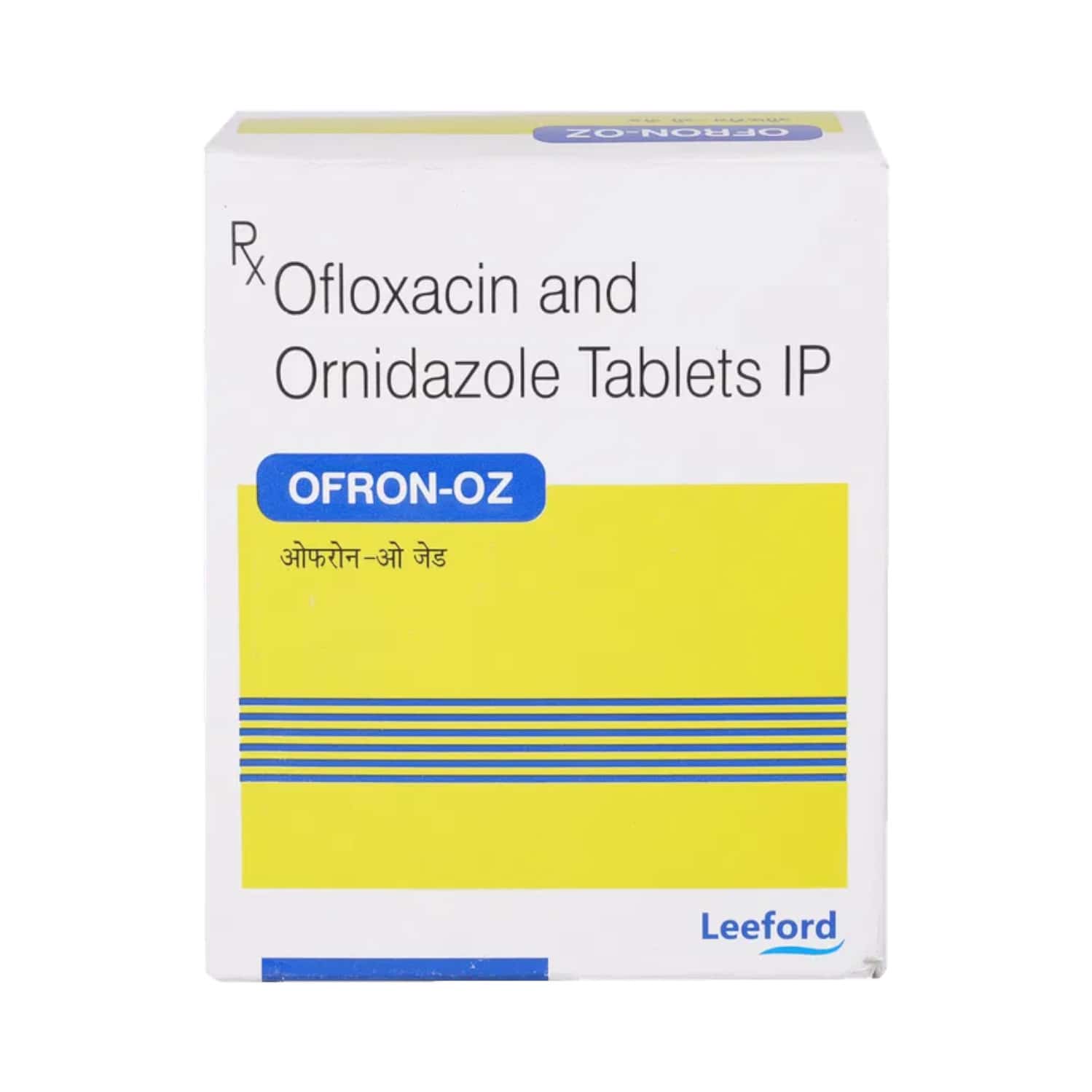 Ofron Oz Strip Of 10 Tablets: Uses, Side Effects, Price & Dosage ...