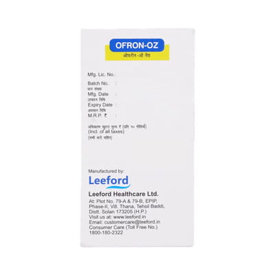 Ofron Oz Strip Of 10 Tablets