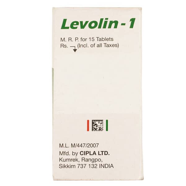 Levolin 1Mg Strip Of 15 Tablets