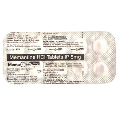 Menta Time 5mg Strip Of 10 Tablets