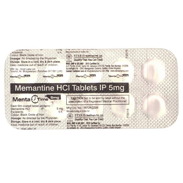 Menta Time 5mg Strip Of 10 Tablets