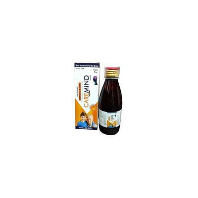 Caremind Delicious Mango Flavour Sugar Free Bottle Of 150ml Oral Liquid