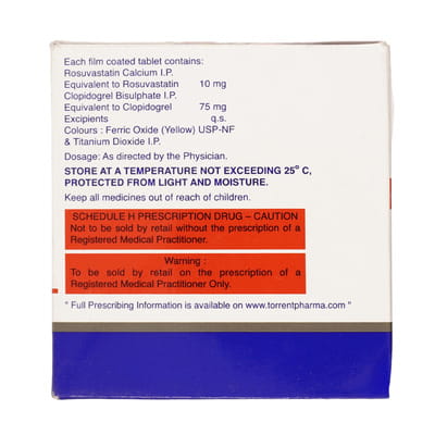 Rozucor Cv 10mg Strip Of 10 Tablets
