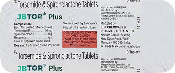 Jbtor Plus Strip Of 10 Tablets