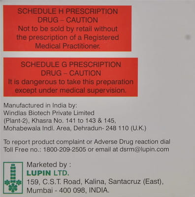 Glador M 4mg Forte Strip Of 15 Tablets