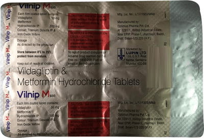 Vilnip M 500mg Strip Of 15 Tablets