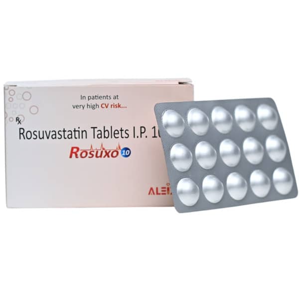Rosuxo 10Mg Strip Of 15 Tablets