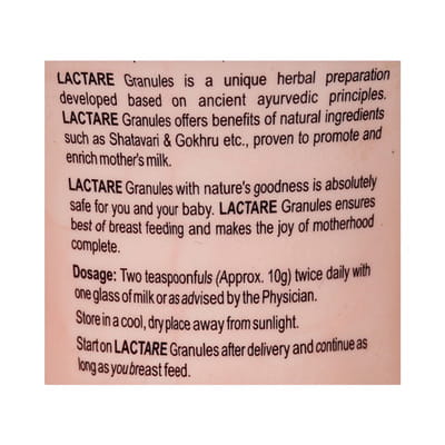 Lactare Chocolate Flavour Bottle Of 250gm Granules