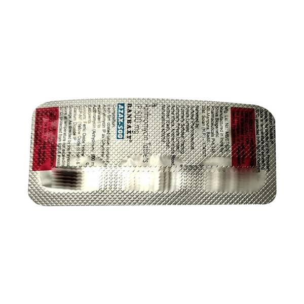 Azax 500mg Strip Of 5 Tablets
