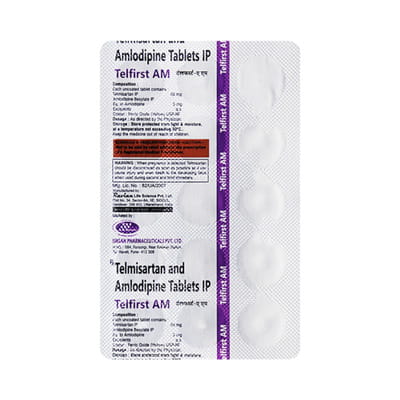 Telfirst Am 40mg Strip Of 15 Tablets