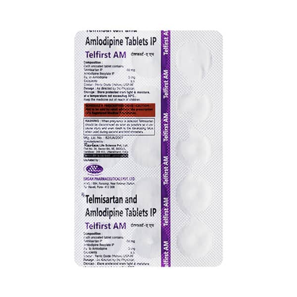 Telfirst Am 40Mg Strip Of 15 Tablets