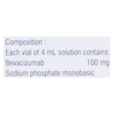 Bevarest 100mg Vial Of 4ml Solution For Infusion