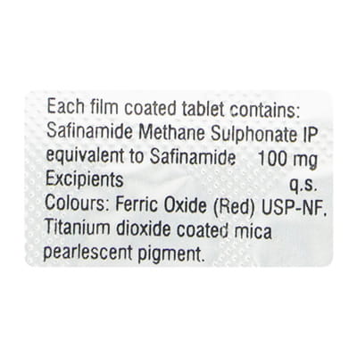 Xafinact 100mg Strip Of 10 Tablets