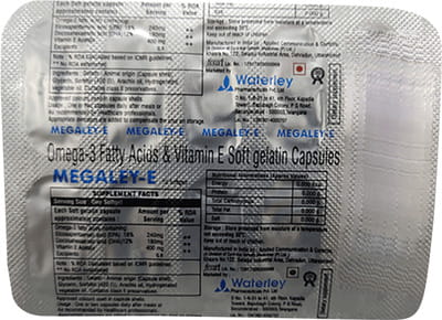 Megaley E Strip Of 10 Capsules