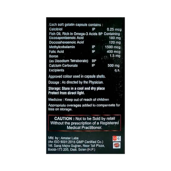 Bon 4U Max Strip Of 10 Softgel Capsules