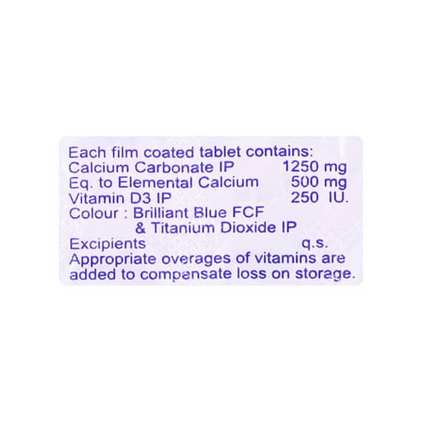 Caldison 500mg/250iu Strip Of 10 Tablets