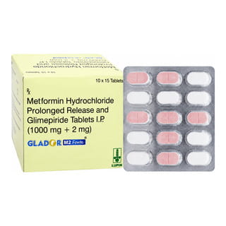 Glador M 2Mg Forte Strip Of 15 Tablets