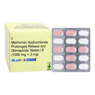 Glador M 2Mg Forte Strip Of 15 Tablets