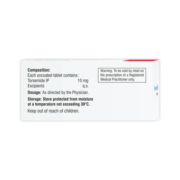 Torsecel 10Mg Strip Of 10 Tablets