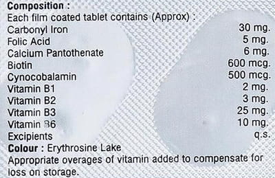 Fevirich Lp Strip Of 15 Tablets