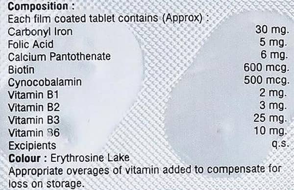 Fevirich Lp Strip Of 15 Tablets