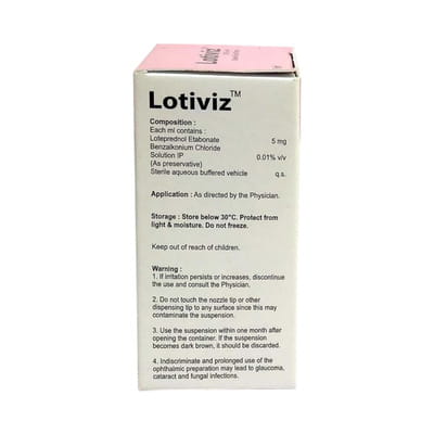 Lotiviz Bottle Of 5ml Eye Drops