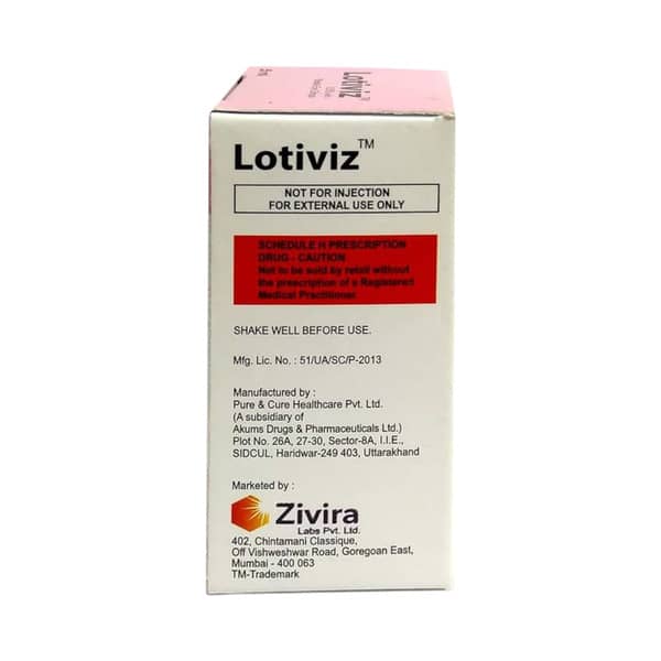 Lotiviz Bottle Of 5ml Eye Drops