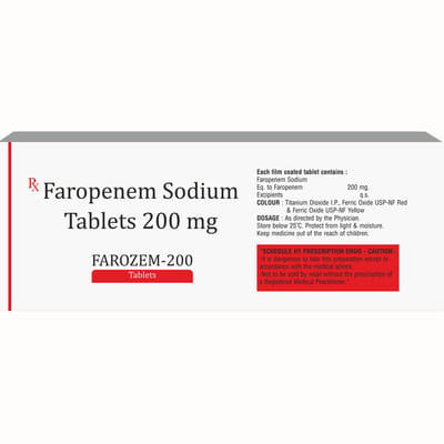 Farozem 200mg Strip Of 6 Tablets
