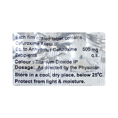 Cefurica Neo 500mg Strip Of 10 Tablets