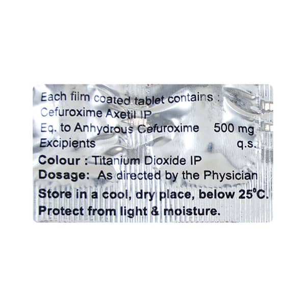 Cefurica Neo 500Mg Strip Of 10 Tablets