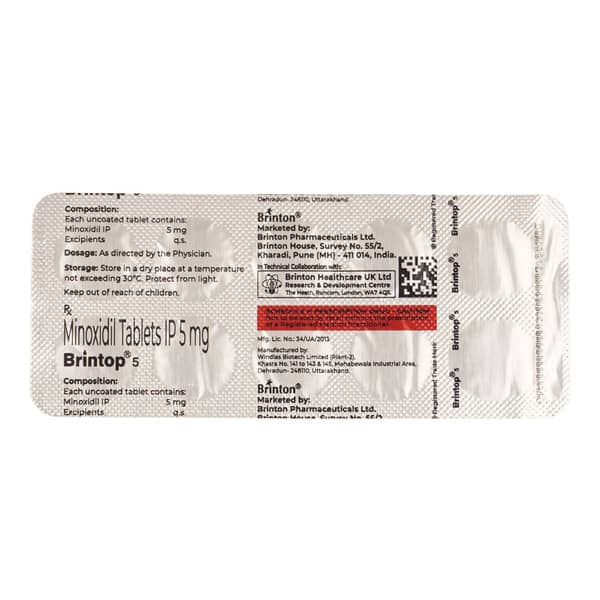 Brintop 5mg Strip Of 10 Tablets