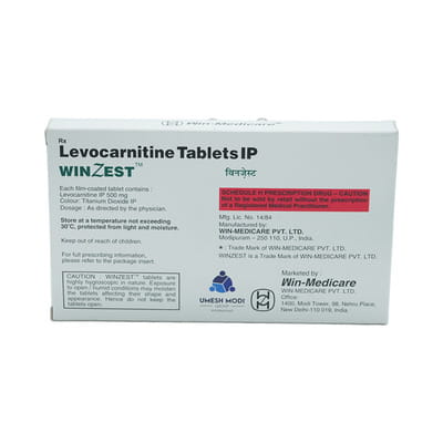 Winzest 500mg Strip Of 10 Tablets